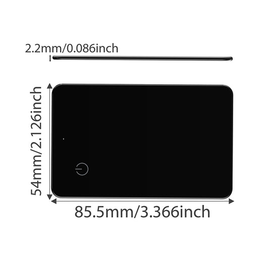 Micflip P045 Suya Dayanıklı iOS ve Android Cihazlar için Wireless Şarj Özellikli Akıllı Kart