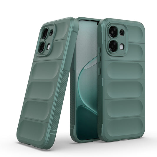 Oppo A6 Pro Kılıf Esnek TPU Oyuklu Arka Yüzey Tasarımlı Zore Etnik Silikon Kapak