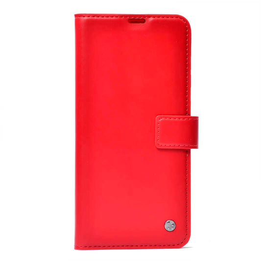 Oppo A74 4G Kılıf Zore Kar Deluxe Kapaklı Kılıf