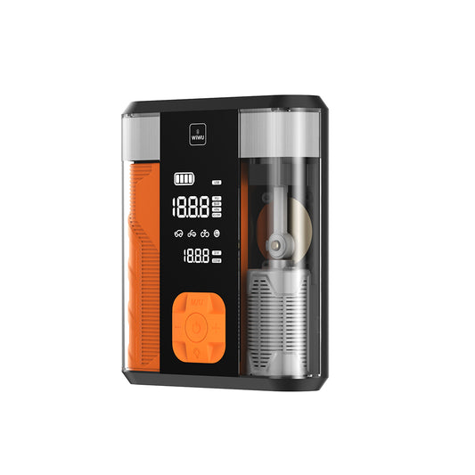 Wiwu CG201 4in1 Dijital LED Göstergeli Araç Akü Acil Durum Takviye Güç Kaynağı Powerbank 40W 8800mAh