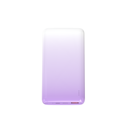 Wiwu Wi-P008 Rainbow LED Işıklı Göstergeli Renkli Taşınabilir Powerbank PD 22.5W 10000mAh
