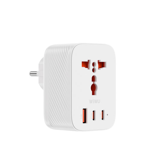 Wiwu Wi-UA007 GaN Tech PD Hızlı Şarj Özellikli Seyehat Şarj Başlığı 20W