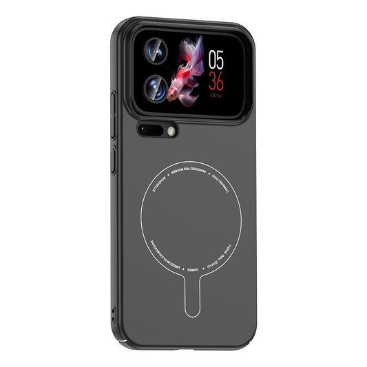 Xiaomi 17 Pro Kılıf M-Safe Şarj Özellikli Kamera Korumalı Zore Elio Sert PC Kapak