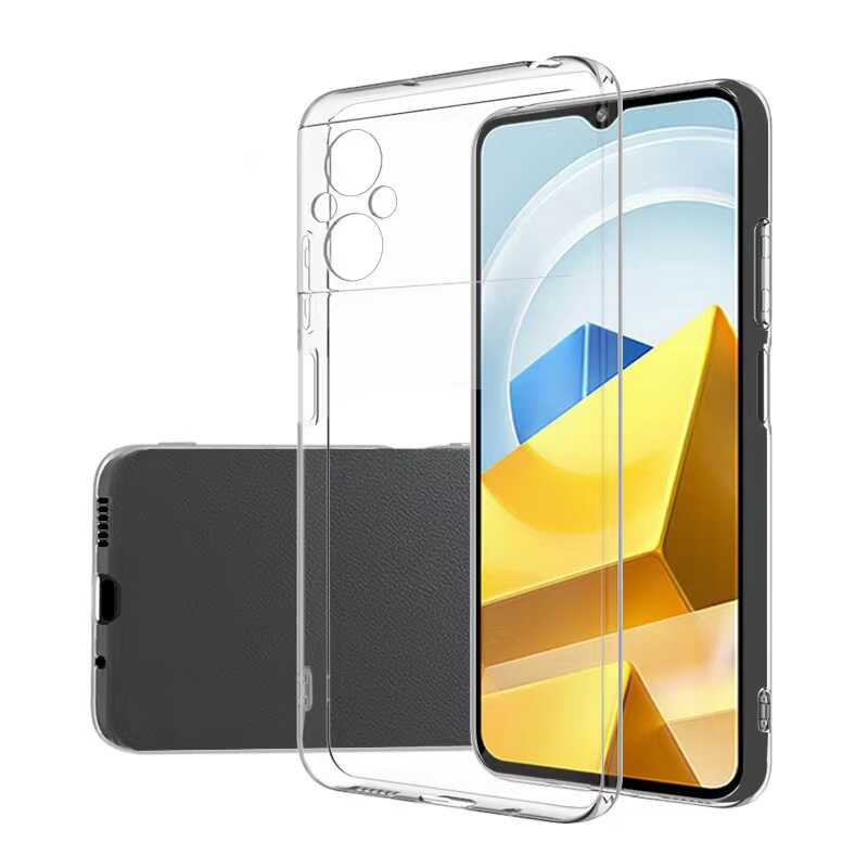 Xiaomi Poco M5 Kılıf Zore Süper Silikon Kapak