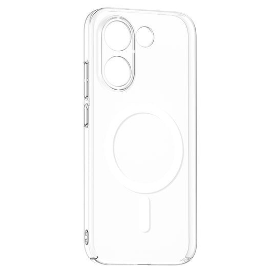 Xiaomi Poco X8 Pro Kamera Korumalı M-Safe Şarj Özellikli Şeffaf Zore London Sert PC Kapak
