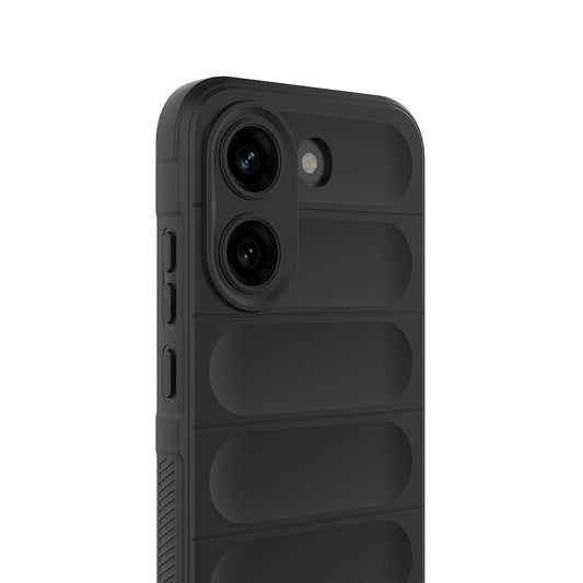 Xiaomi Poco X8 Pro Kılıf Esnek TPU Oyuklu Arka Yüzey Tasarımlı Zore Etnik Silikon Kapak