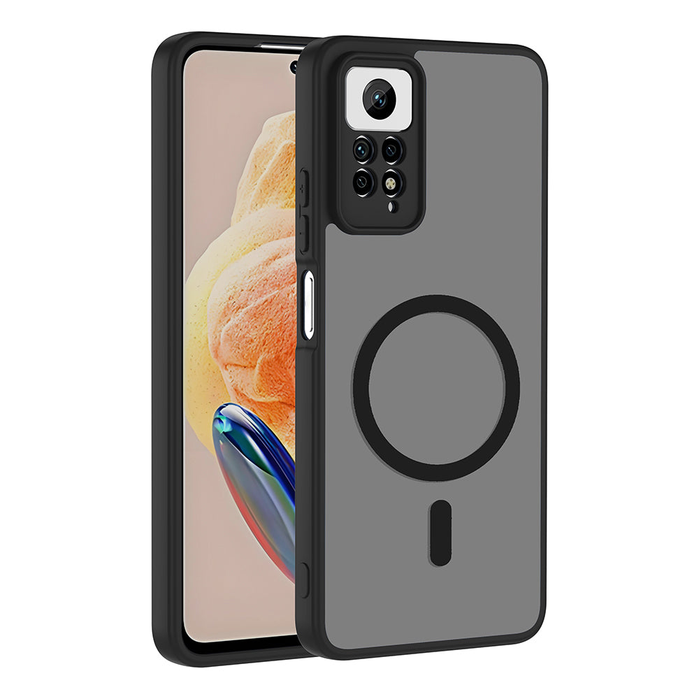 Xiaomi Redmi Note 12 Pro 4G Kılıf M-safe Şarj Özellikli Zore Babet Kapak