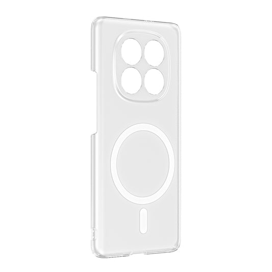 Xiaomi Redmi Note 15 4G Kamera Korumalı M-Safe Şarj Özellikli Şeffaf Zore London Sert PC Kapak