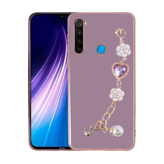 Xiaomi Redmi Note 8 Kılıf El Tutamaçlı Kamera Korumalı Zore Taka Silikon Kapak