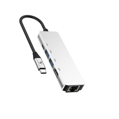 Amazingthing Thunder Pro RJ45 Type-c to HDTV 5 in 1 4K 60Hz Ethernet Dönüştürücü Adaptör