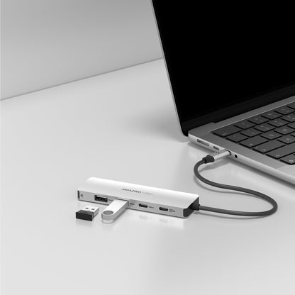 Amazingthing Thunder Pro Type-c to HDTV 5 in 1 4K 60Hz Dönüştürücü Adaptör