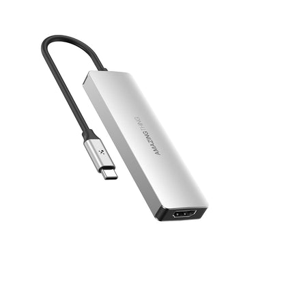 Amazingthing Thunder Pro Type-c to HDTV 5 in 1 4K 60Hz Dönüştürücü Adaptör