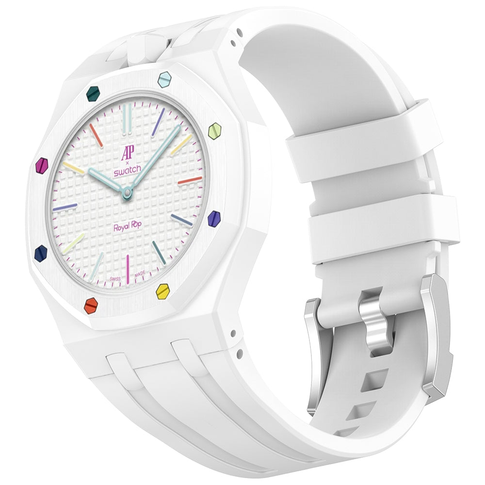 AP-Swatch Royal Pop 12 Zore KRD-158 Silikon Kordon