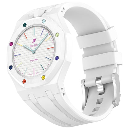 AP-Swatch Royal Pop 12 Zore KRD-158 Silikon Kordon