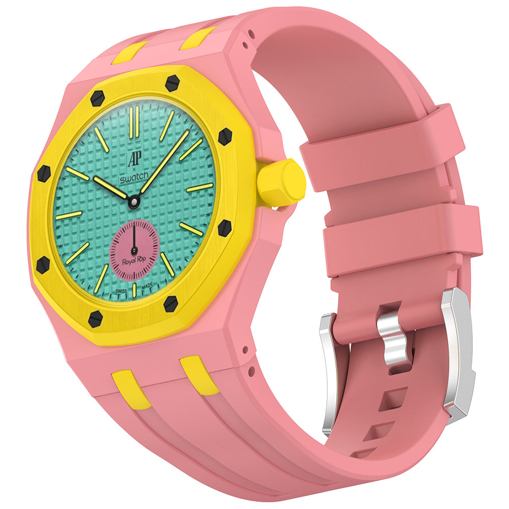 AP-Swatch Royal Pop 3 Zore KRD-158 Silikon Kordon