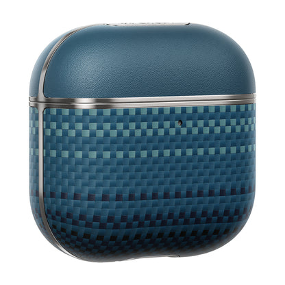 Apple Airpods 4 Kılıf Aramid Fiber Pitaka Tactile Woven Sunset-Moonrise Serisi Kapak