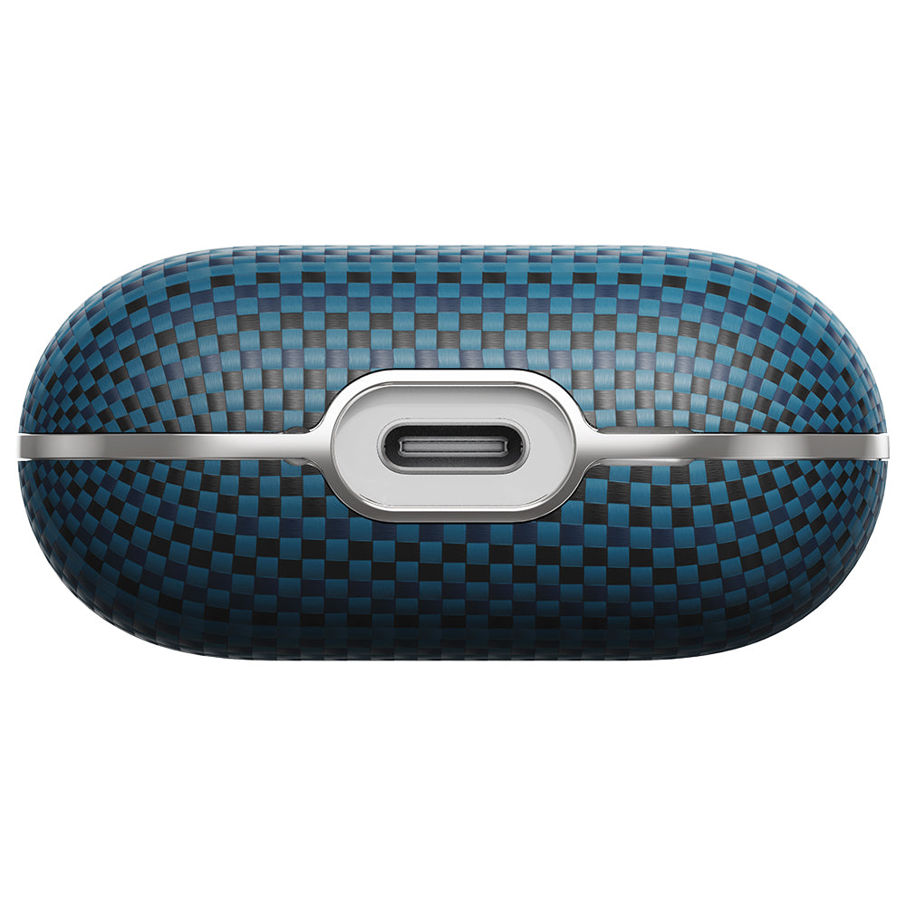 Apple Airpods 4 Kılıf Aramid Fiber Pitaka Tactile Woven Sunset-Moonrise Serisi Kapak