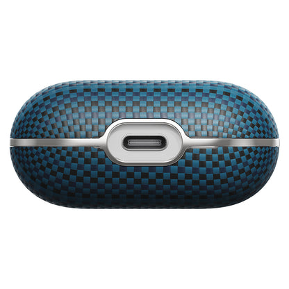 Apple Airpods Pro 2 Kılıf Aramid Fiber Pitaka Tactile Woven Sunset-Moonrise Serisi Kapak