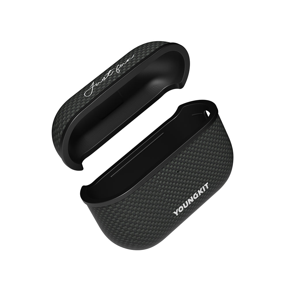 Apple Airpods Pro 2 Kılıf M-safe Şarj Özellikli Aramid Fiber Youngkit 1500D Extreme Wing Serisi Kapak