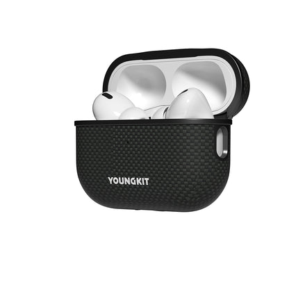 Apple Airpods Pro 2 Kılıf M-safe Şarj Özellikli Aramid Fiber Youngkit 1500D Extreme Wing Serisi Kapak