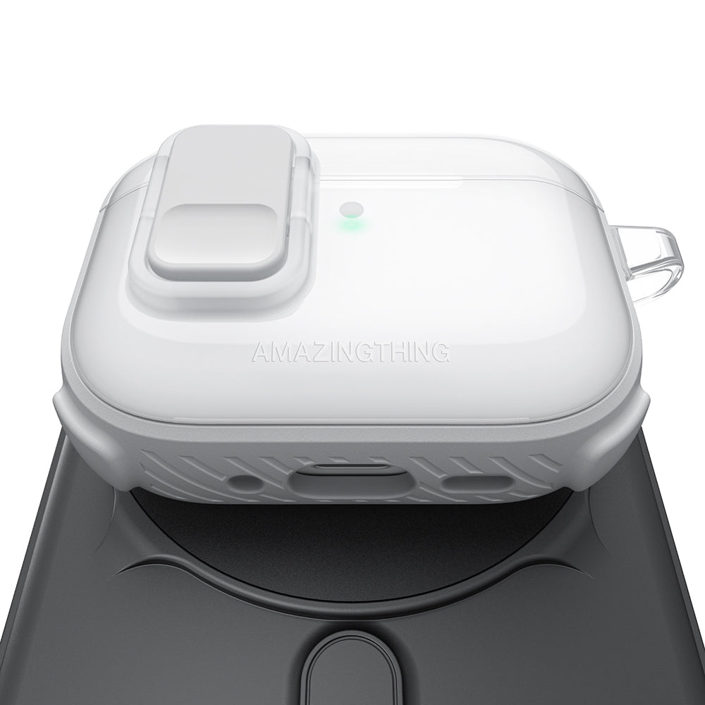 Apple Airpods Pro 3 Amazingthing Kilit Tasarımlı Airbagli Titan Pro Serisi Kapak