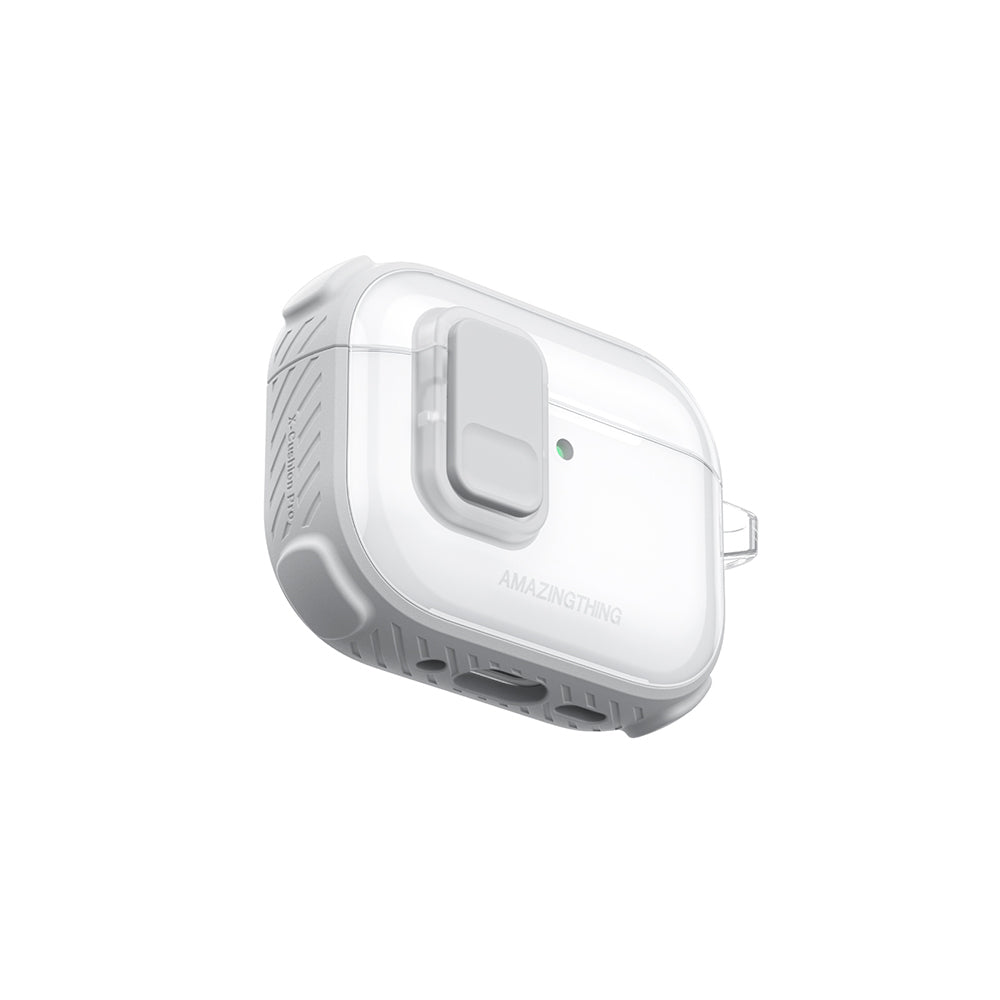 Apple Airpods Pro 3 Amazingthing Kilit Tasarımlı Airbagli Titan Pro Serisi Kapak