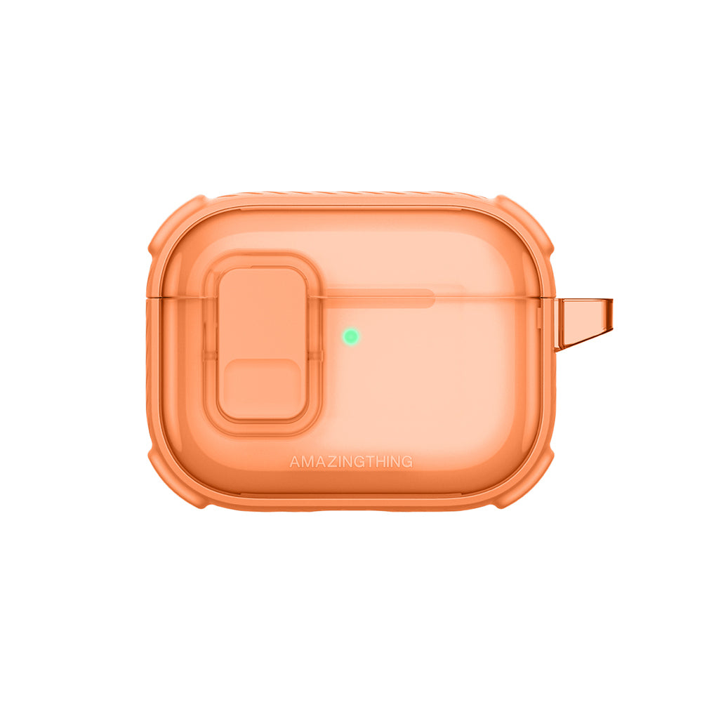 Apple Airpods Pro 3 Amazingthing Kilit Tasarımlı Airbagli Titan Pro Serisi Kapak