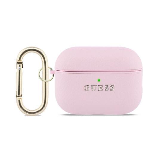 Apple Airpods Pro 3 Kılıf Guess Orjinal Lisanslı Anahtarlıklı PU Deri Kapak