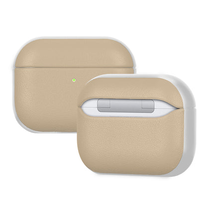 Apple AirPods Pro 3 Kılıf M-Safe Şarj Özellikli Mutural Poying Serisi Deri Tasarımlı Kapak