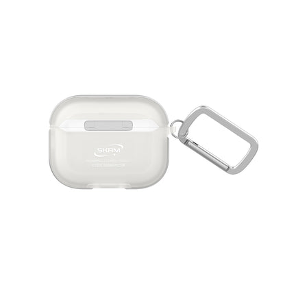 Apple Airpods Pro 3 Kılıf Skinarma Transparan Mat Tasarım Kinzoku Kılıf