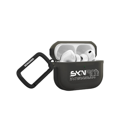 Apple Airpods Pro 3 Kılıf Skinarma Transparan Mat Tasarım Kinzoku Kılıf