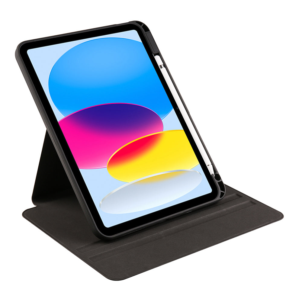 Apple iPad 11.Nesil 2025 Kılıf Zore Termik Kalem Bölmeli Dönebilen Standlı Kılıf