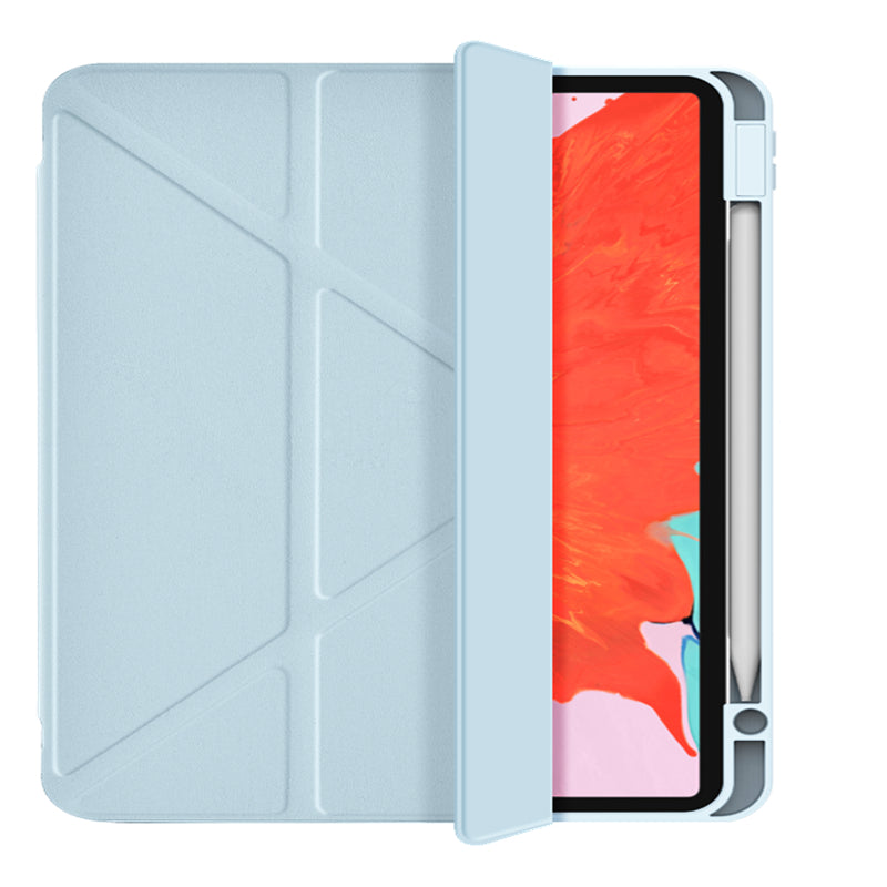 Apple iPad Air 10.9 2022 (5.Nesil) Wiwu 360° Dönebilen Standlı Magnetik Koruyucu Tablet Kılıfı