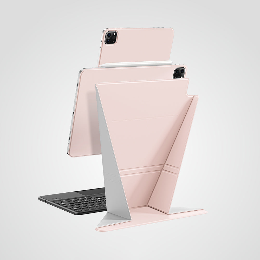 Apple iPad Air 11 2025 M3 Amazingthing Matte Pro Mag Folio Katlanabilir Magnetik Standlı Kılıf