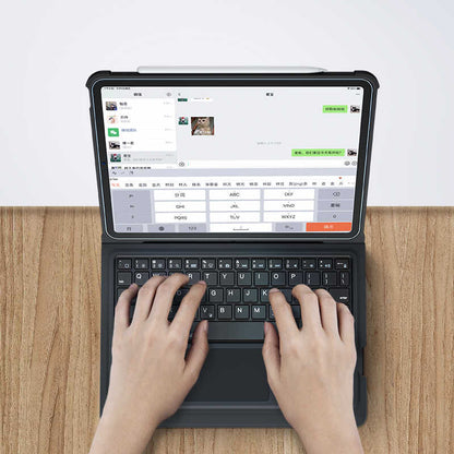 Apple iPad Air 11 2025 M3 Benks Multifunctional Kablosuz Klavyeli Kılıf