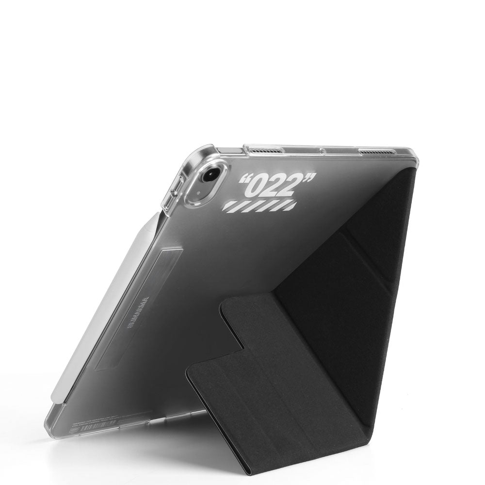 Apple iPad Air 11 2025 M3 Kılıf SkinArma Kalemlikli Arkası Şeffaf Standlı Magnetik Taihi Sora Kılıf