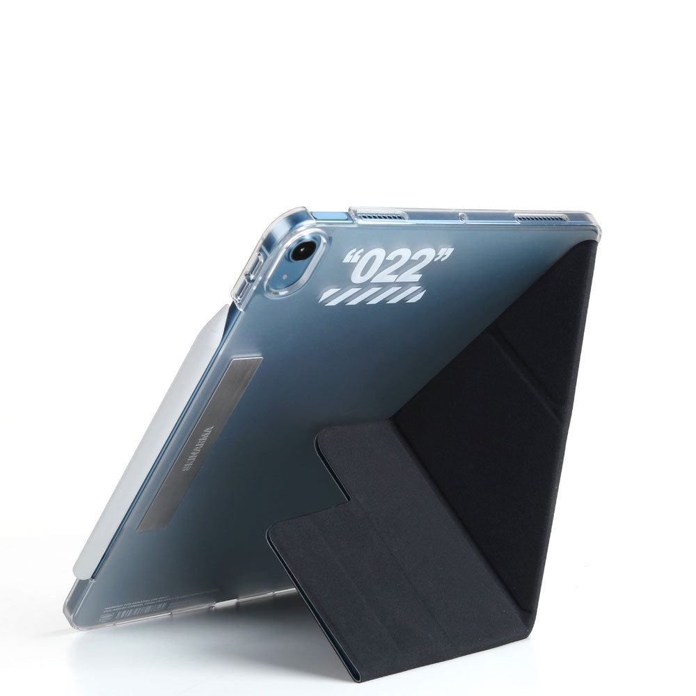 Apple iPad Air 11 2025 M3 Kılıf SkinArma Kalemlikli Arkası Şeffaf Standlı Magnetik Taihi Sora Kılıf