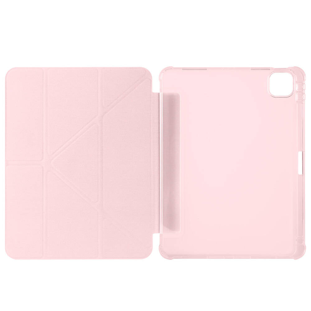 Apple iPad Air 11 2025 M3 Kılıf Zore Tri Folding Kalem Bölmeli Standlı Kılıf