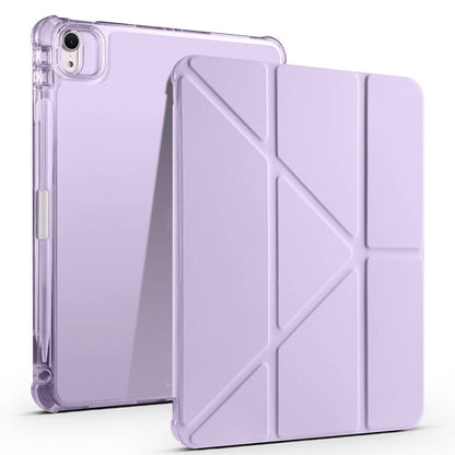Apple iPad Air 11 2025 M3 Kılıf Zore Tri Folding Kalem Bölmeli Standlı Kılıf