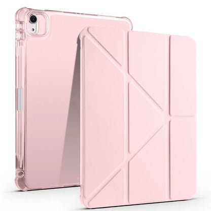 Apple iPad Air 11 2025 M3 Kılıf Zore Tri Folding Kalem Bölmeli Standlı Kılıf