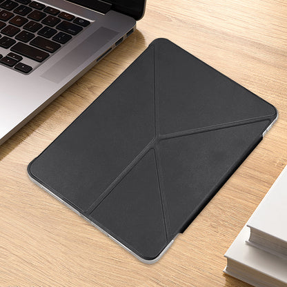 Apple iPad Air 11 2025 M3 Raptic Clear Folio Airbagli Şeffaf Kapaklı Katlanabilir Standlı Kılıf