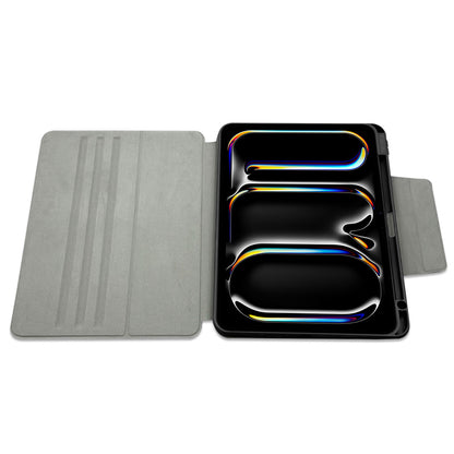Apple iPad Air 11 2025 M3 Raptic Spin Detachable Folio PU Ayrılabilir Kalem Bölmeli Standlı Kılıf