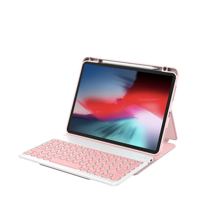 Apple iPad Air 11 2025 M3 Wiwu Protective Gizli Kalem Bölmeli Klavyeli Kılıf