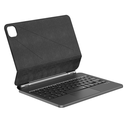 Apple iPad Air 13 2024 Wiwu MK-003 Gizli Kalem Bölmeli Klavyeli Standlı Kılıf