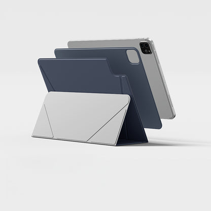 Apple iPad Air 13 2025 M3 Amazingthing Matte Pro Mag Folio Katlanabilir Magnetik Standlı Kılıf