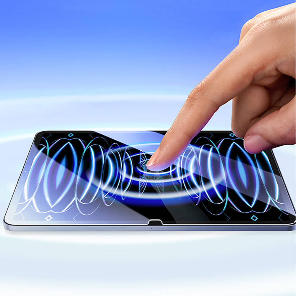Apple iPad Air 13 2025 M3 Wiwu Wi-GQ003 iVista Serisi Oleofobik HD Temperli Cam Ekran Koruyucu