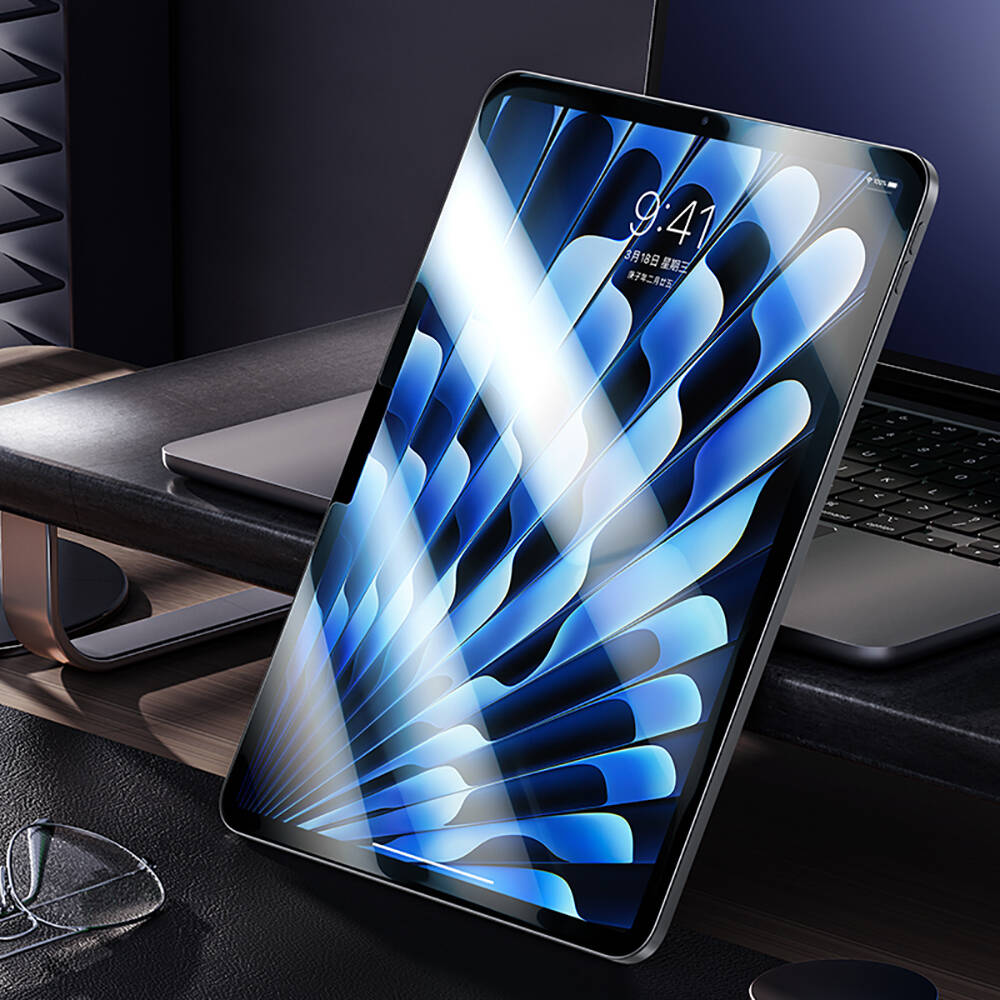 Apple iPad Pro 11 2025 M5 Benks King Kong Eğimli Kenar Oleofobik Özellikli Temperli Cam Ekran Koruyucu