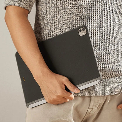 Apple iPad Pro 11 2025 M5 Kılıf Aramid Fiber Pitaka Ultra-Slim Classic Serisi Tablet Kapak