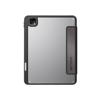 Apple iPad Pro 11 2025 M5 Kılıf SkinArma Holografik Tasarımlı Arkası Şeffaf Çıkarılabilir Magnetik Kira Kobai Kılıf