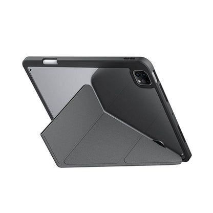 Apple iPad Pro 11 2025 M5 Kılıf SkinArma Holografik Tasarımlı Arkası Şeffaf Çıkarılabilir Magnetik Kira Kobai Kılıf